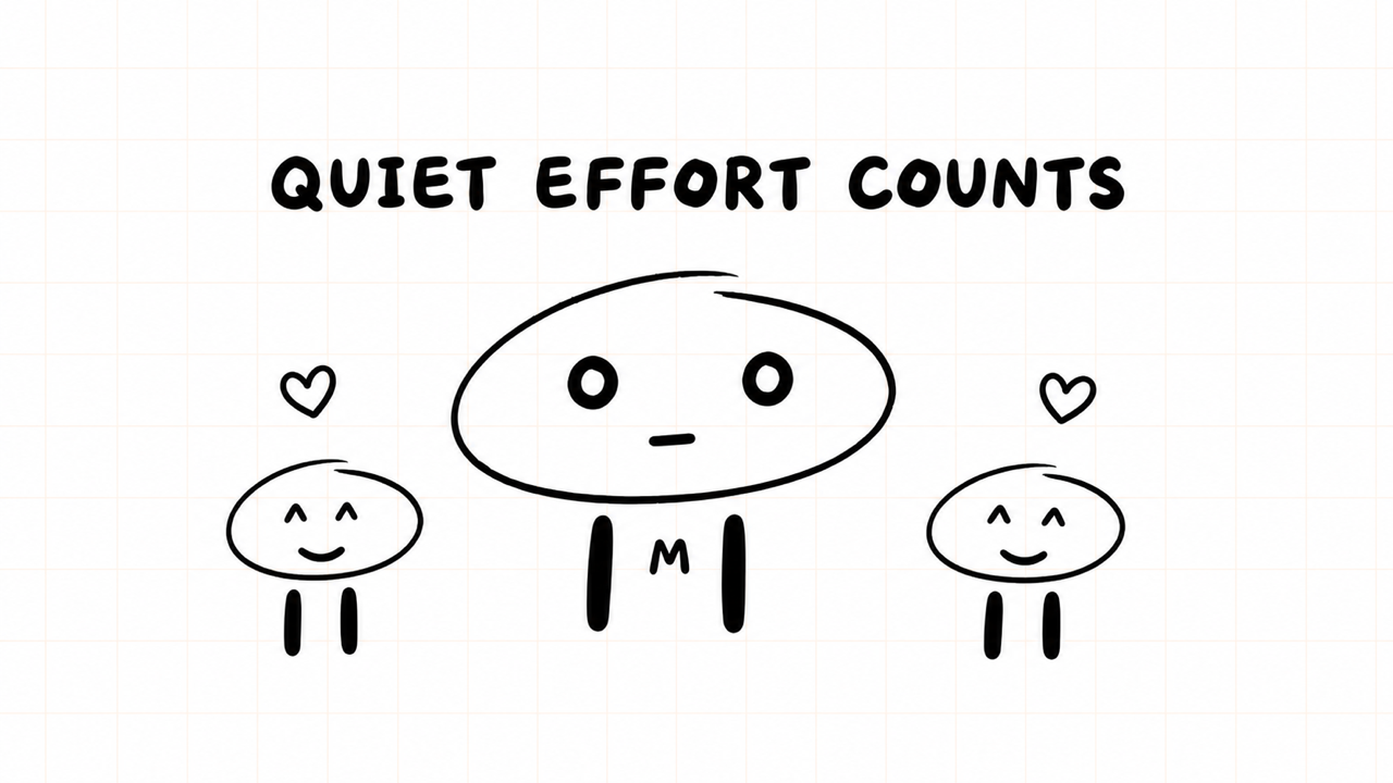QUIET EFFORT COUNTS