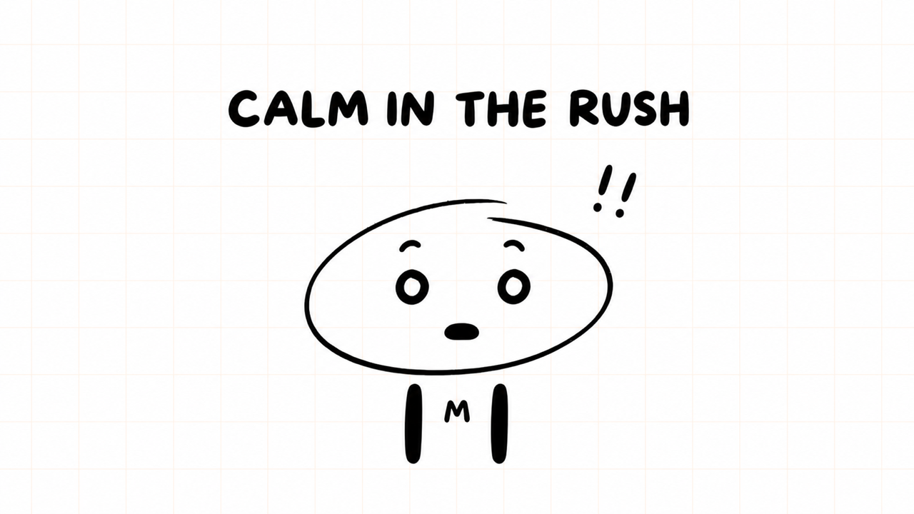 CALM IN THE RUSH