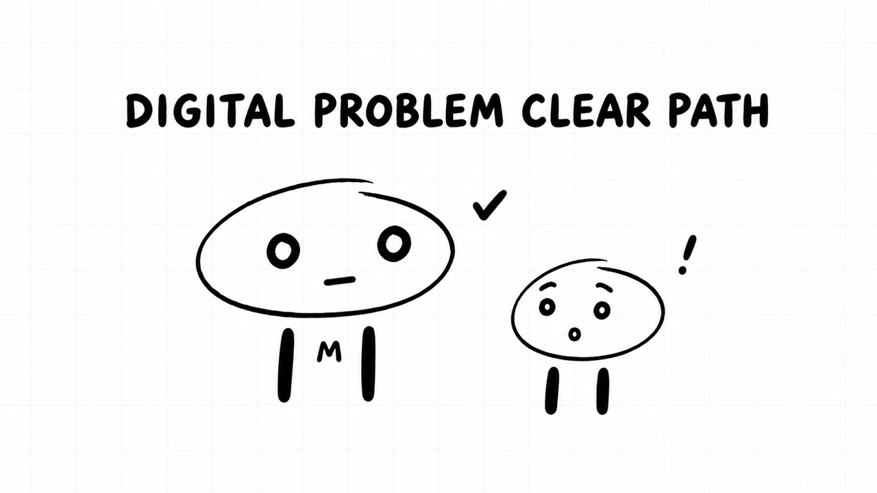 DIGITAL PROBLEM CLEAR PATH