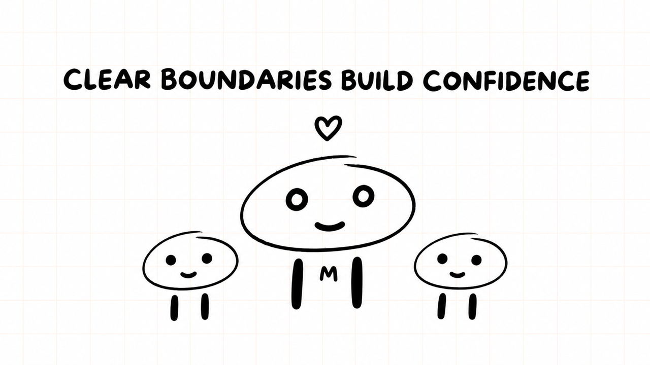 CLEAR BOUNDARIES BUILD CONFIDENCE