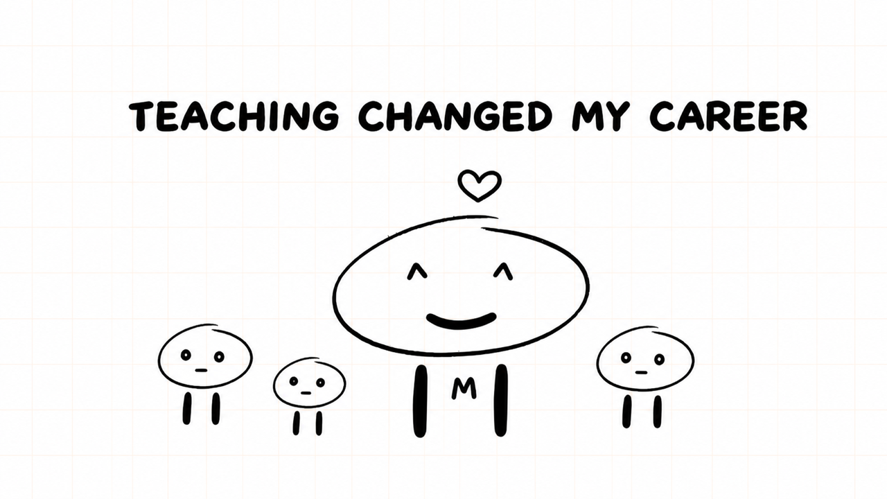 TEACHING CHANGED MY CAREER