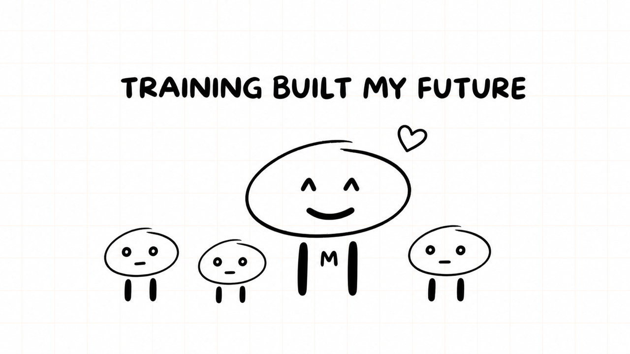 TRAINING BUILT MY FUTURE