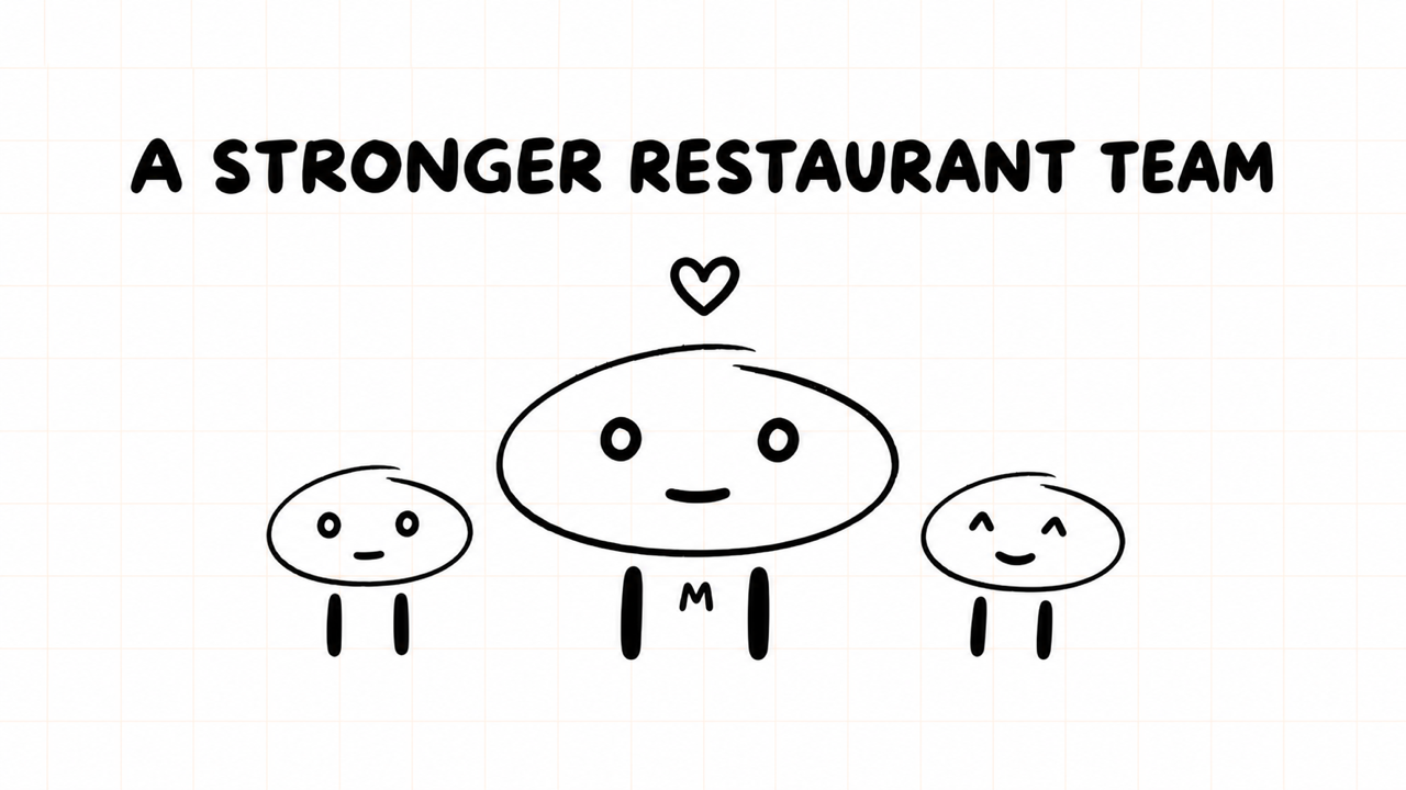 A STRONGER RESTAURANT TEAM