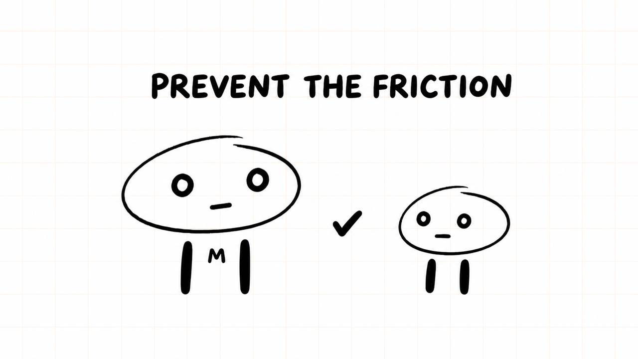 PREVENT THE FRICTION
