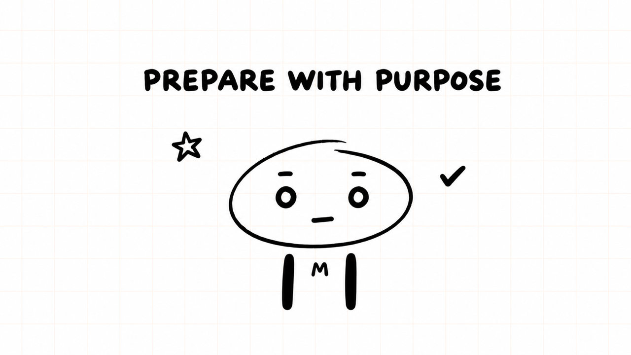 PREPARE WITH PURPOSE