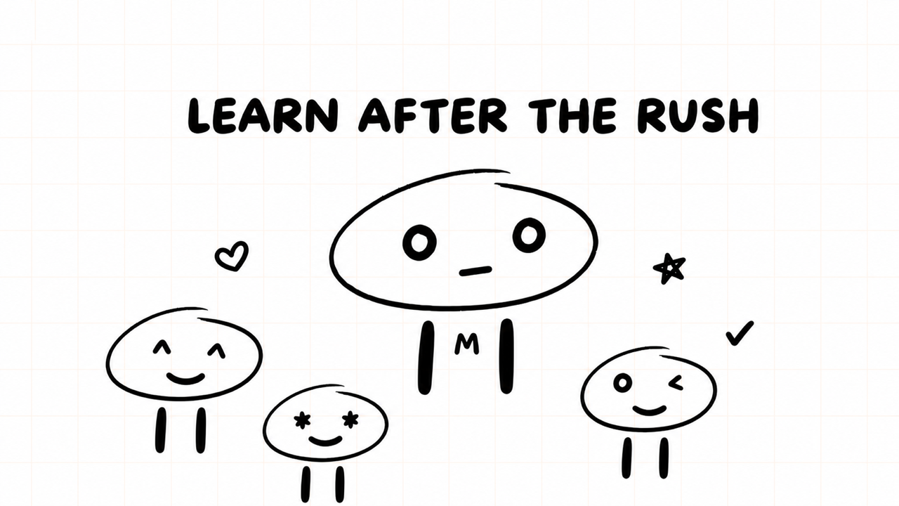 LEARN AFTER THE RUSH