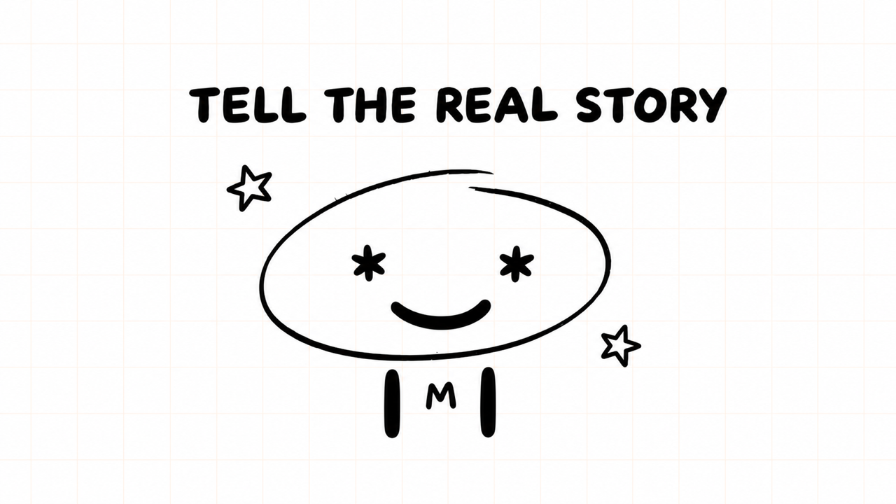 TELL THE REAL STORY