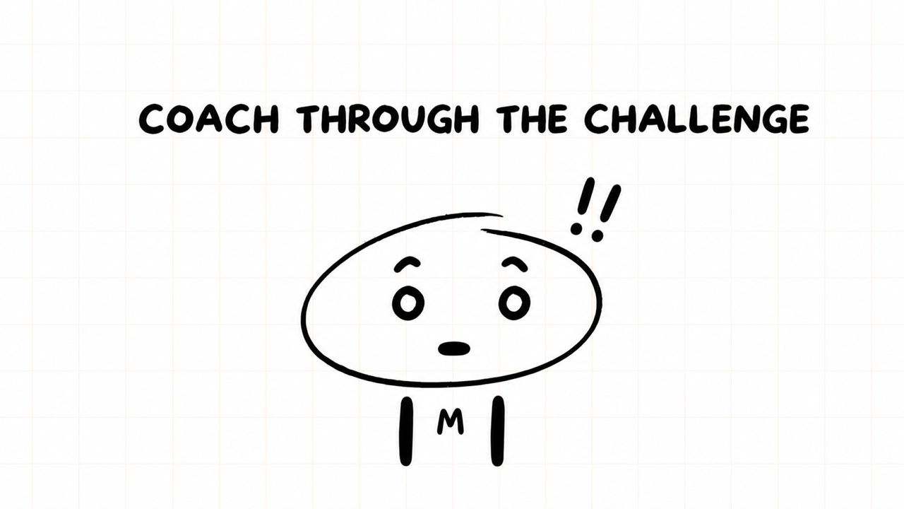 COACH THROUGH THE CHALLENGE